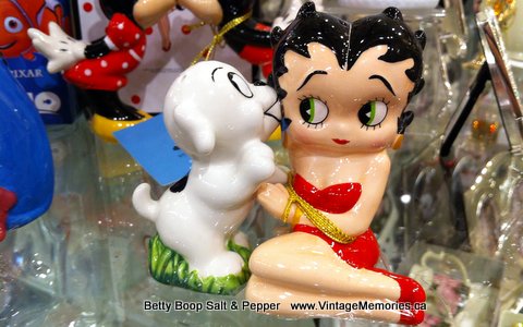 Betty Boop Salt & Pepper 