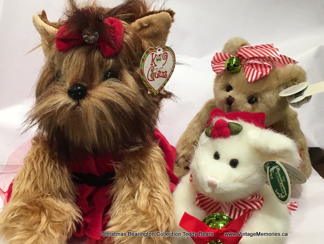 Christmas Bearington Collection Teddy Bears