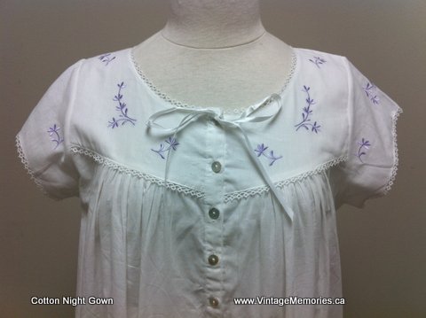 Cotton Night Gown 
