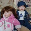 Porcelain dolls front