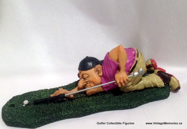 Golfer Collectible Figurine 