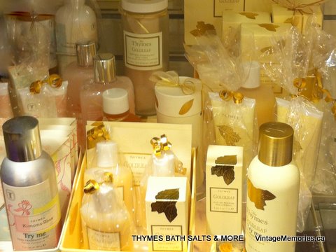 Thymes Bath Salts Goldleaf 
