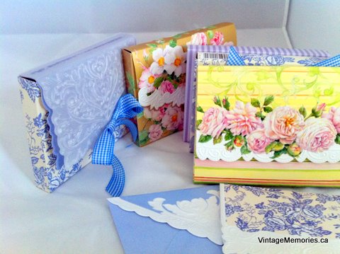 CAROL WILSON ROSE CARDEN PORTFOLIO NOTE CARD SET