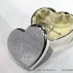 confirmation box with heart.